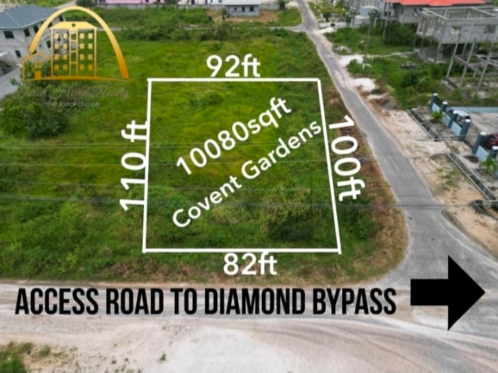 Land for sale corner lot
