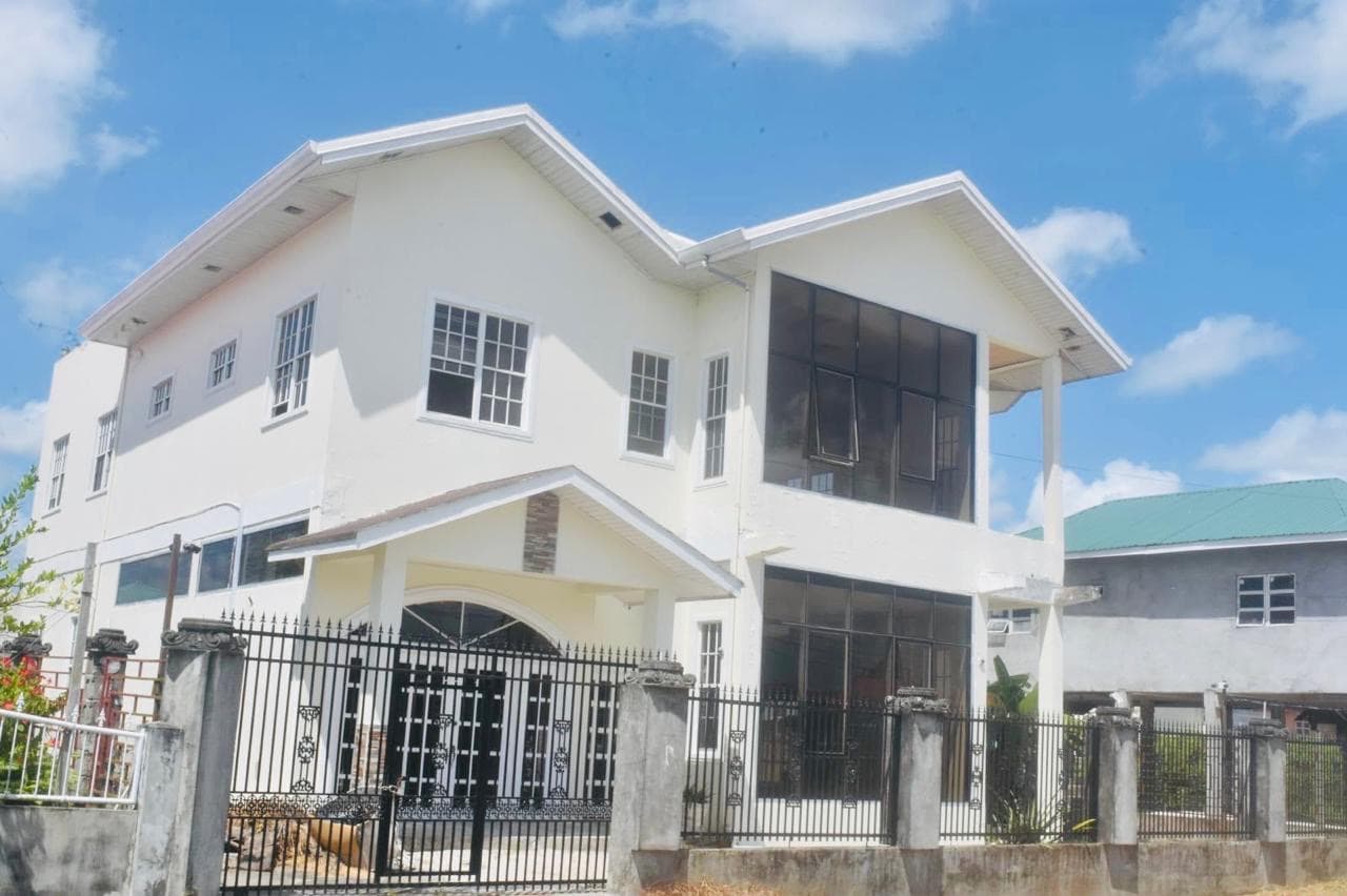 Elegant 5-Bedroom Home with Roof Deck and AC in East Bank Demerara