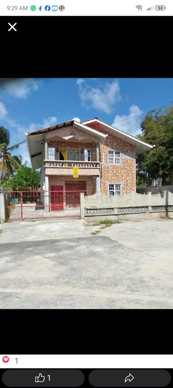 Furnished 4-Bedroom Retreat with Parking in East Coast Demerara