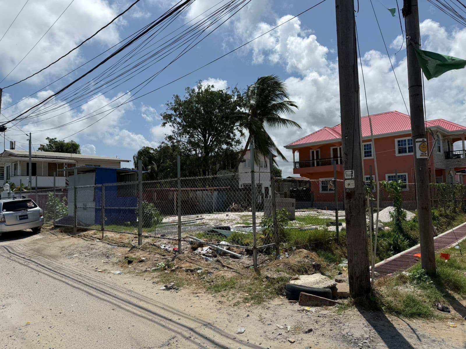 Prime Commercial Corner Lot For Rent East Coast Demerara