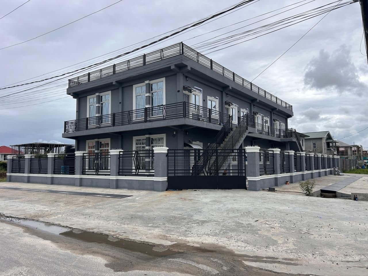 Eight (8) Two Bedroom units available For Rent East Bank Demerara