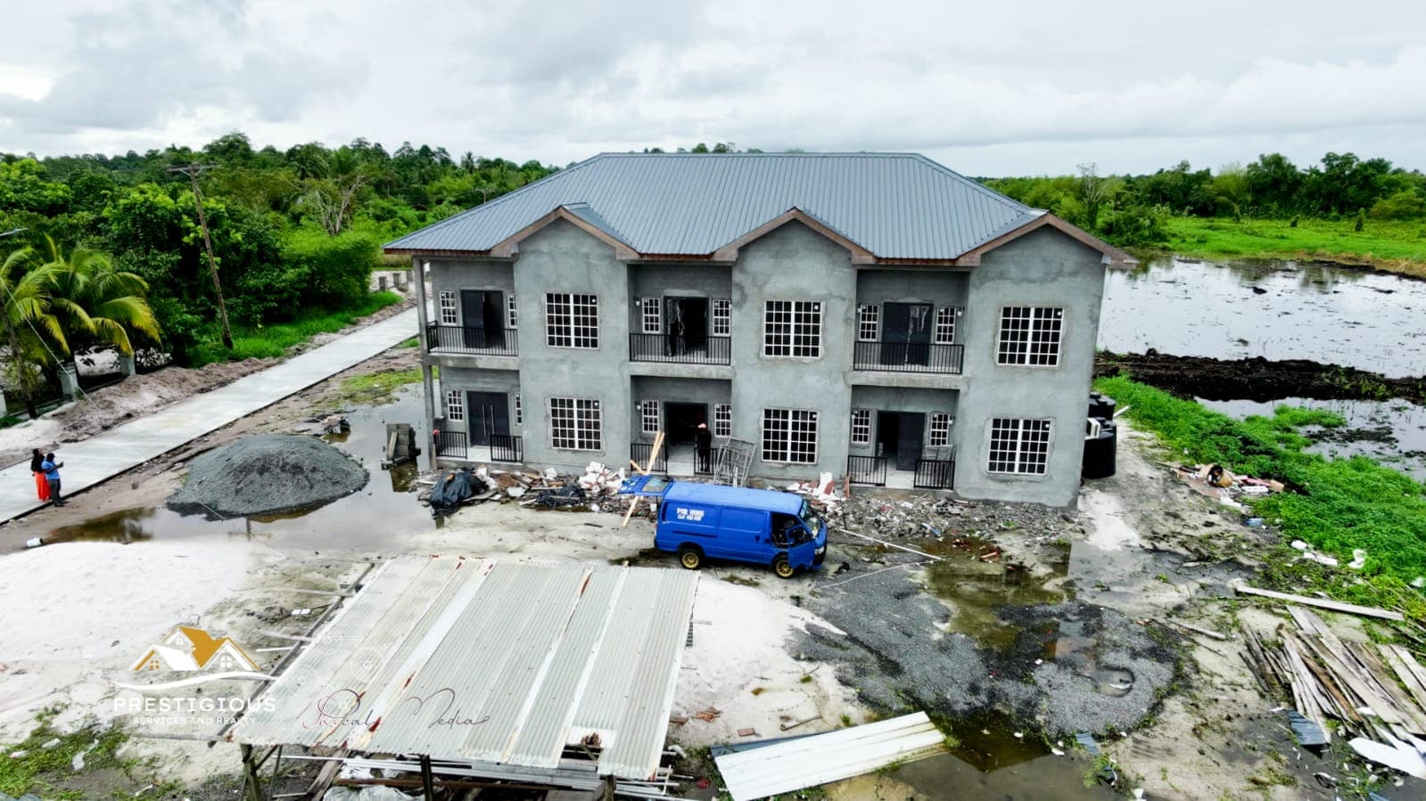 4- 2-Bedroom Professional apartment and townhouse complex